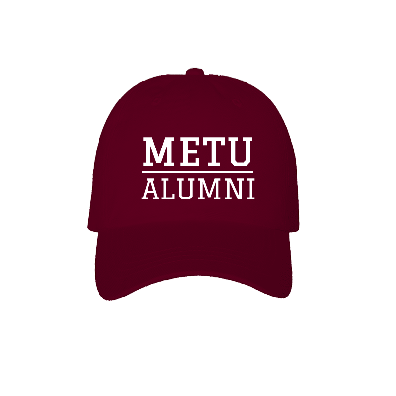 METU Alumni Model 2 Nakışlı Şapka