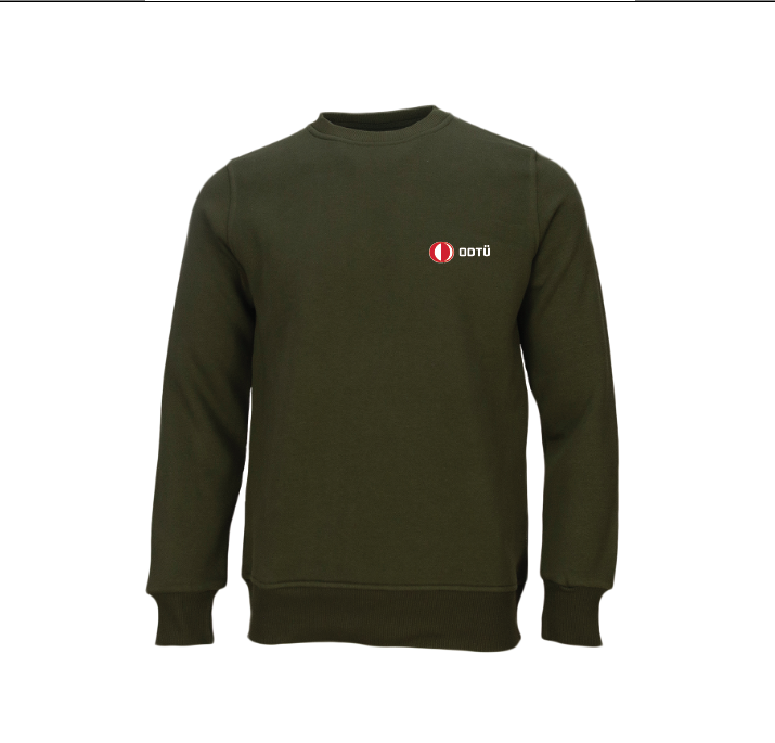 Sıfır Yaka Küçük Nakış (Haki)