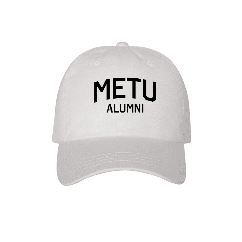 METU Alumni Model 1 Nakışlı Şapka