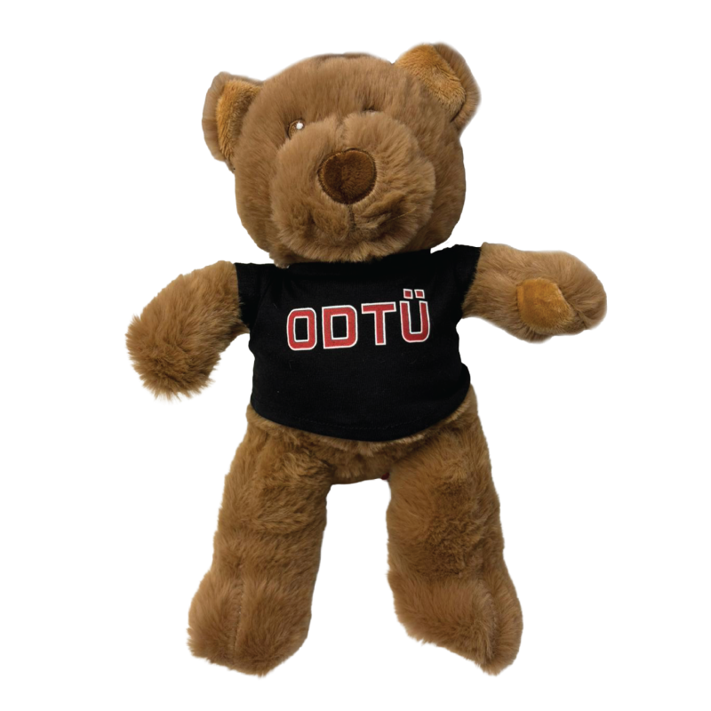 ODTÜ Ayıcık Siyah / T-shirt