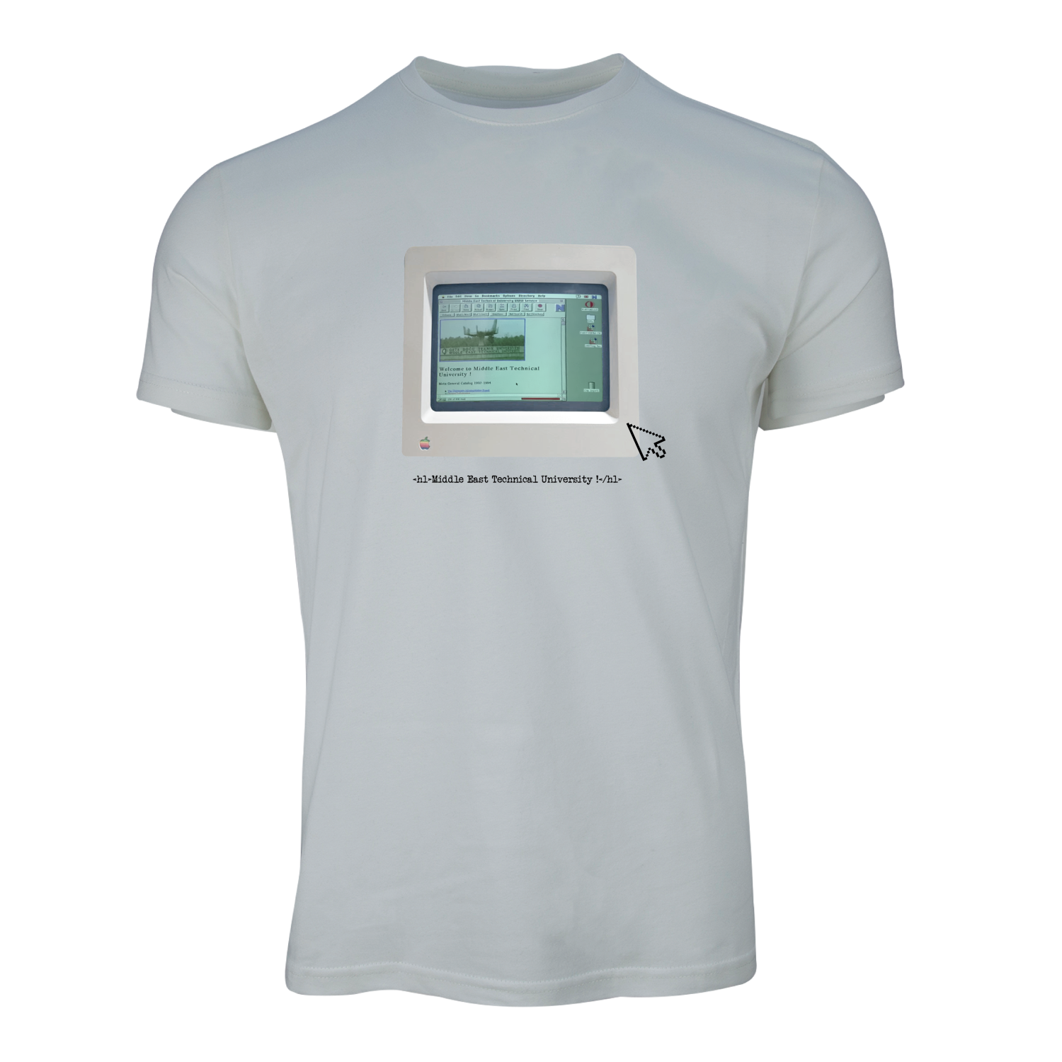 ODTÜ 70. YIL T-shirt Model 7