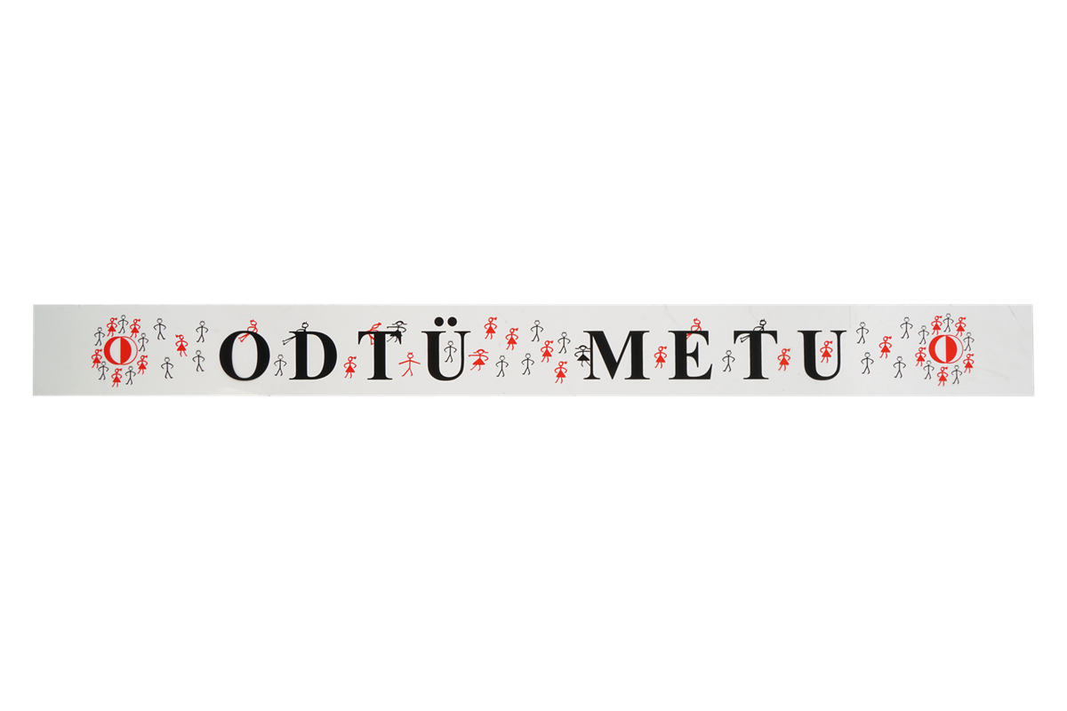 ODTÜ-METU Çöp Adamlı Sticker